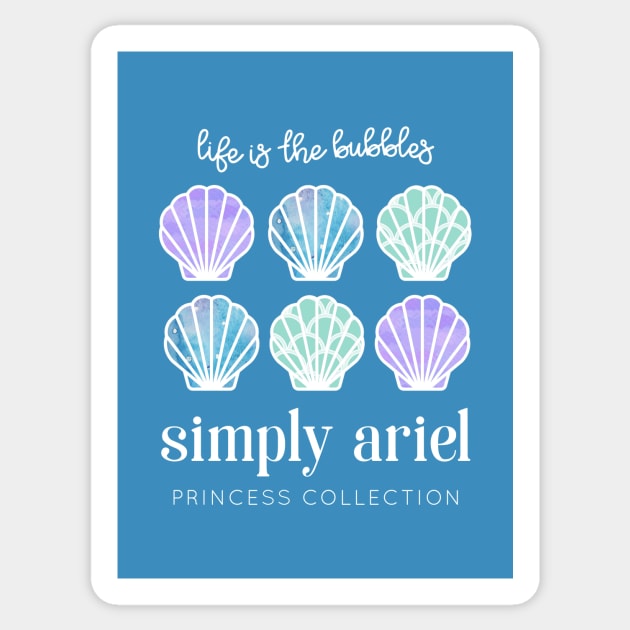 Simply Ariel DELUXE Sticker by Elle & Charming